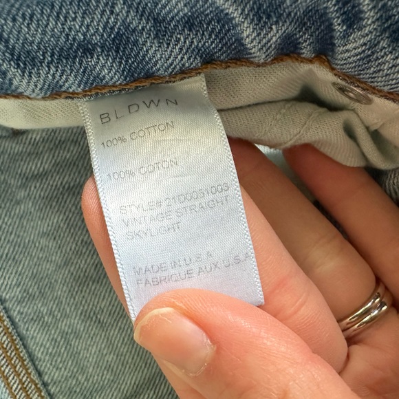 BLDWN VINTAGE STRAIGHT JEAN - Picture 6 of 6